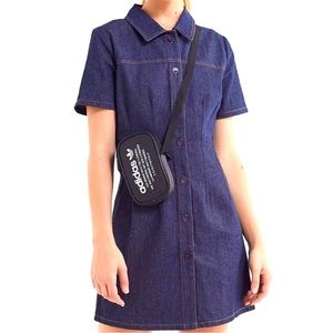 Vintage BDG Denim Contrast Stitch Mini Dress